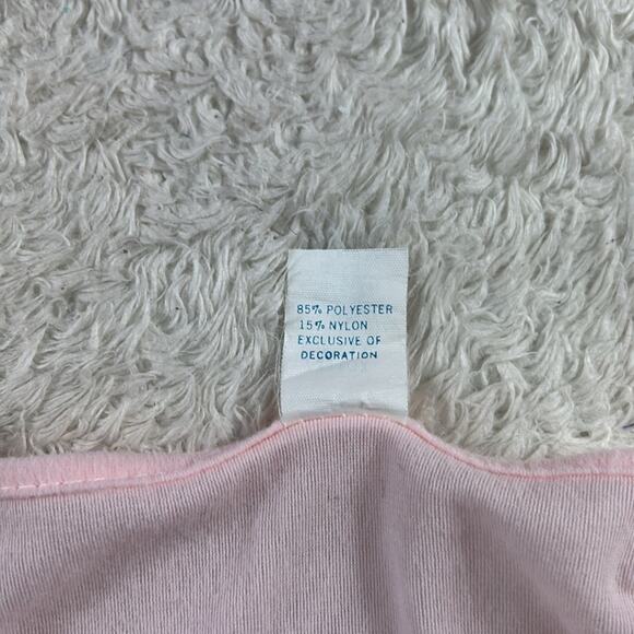 Vintage soft pink flannel nightgown dressing gown, size 1x made in USA - Picture 8 of 8